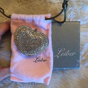 Judith Leiber Swarovski Crystal pillbox